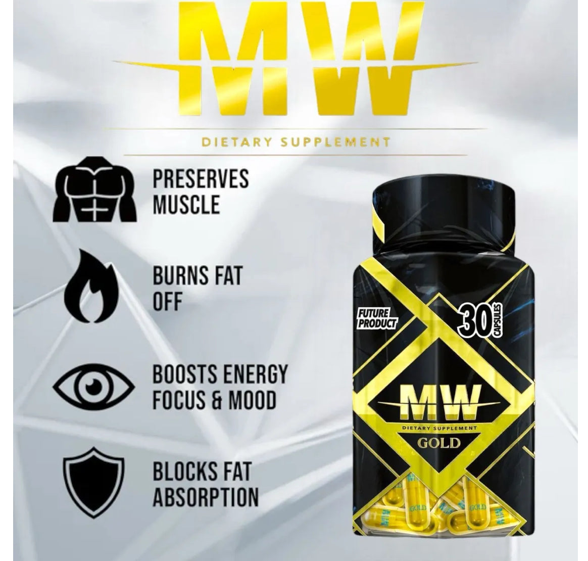 MW internation Gold Edition Premium Fat Burner Max Strength